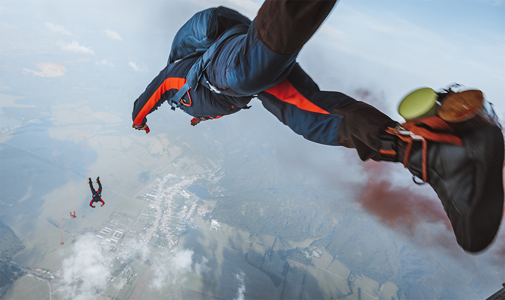 RAF Falcons Parachute Display Team Awarded Best Display Accolade